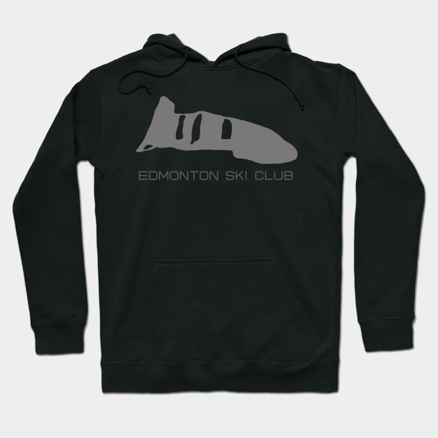 Edmonton Ski Club Resort 3D Hoodie by Mapsynergy